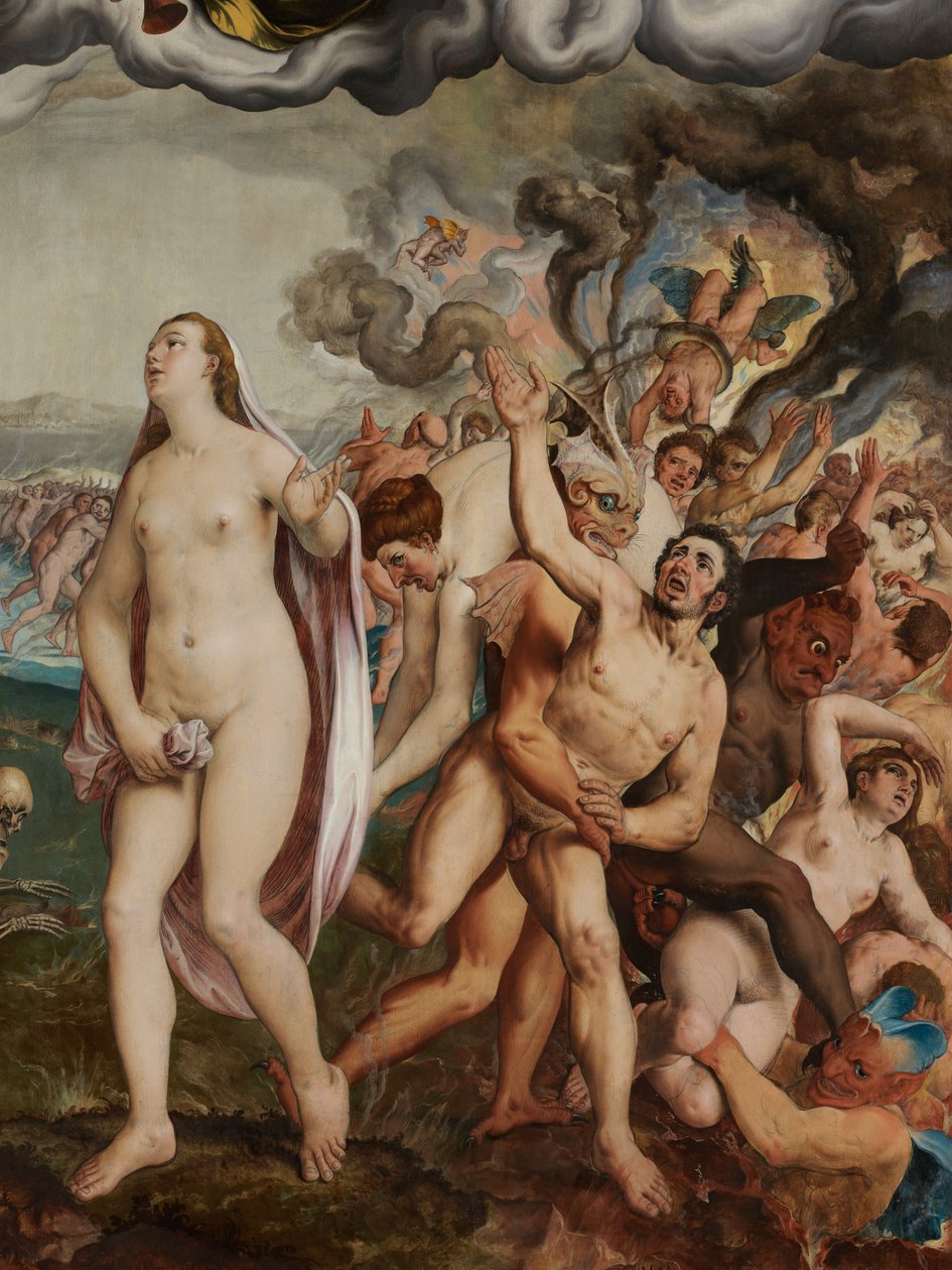Detalj av den sista domen av Pieter Jansz. Pourbus