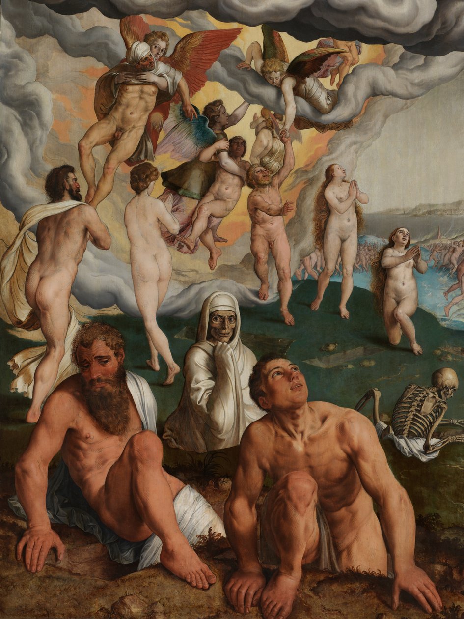 Detalj av den sista domen av Pieter Jansz. Pourbus