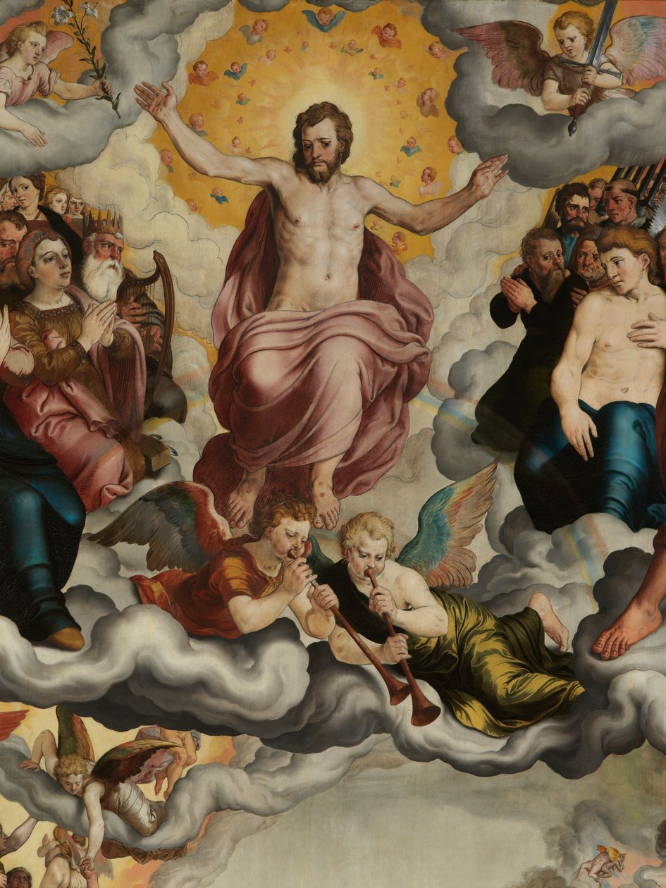 Detalj av den sista domen av Pieter Jansz. Pourbus