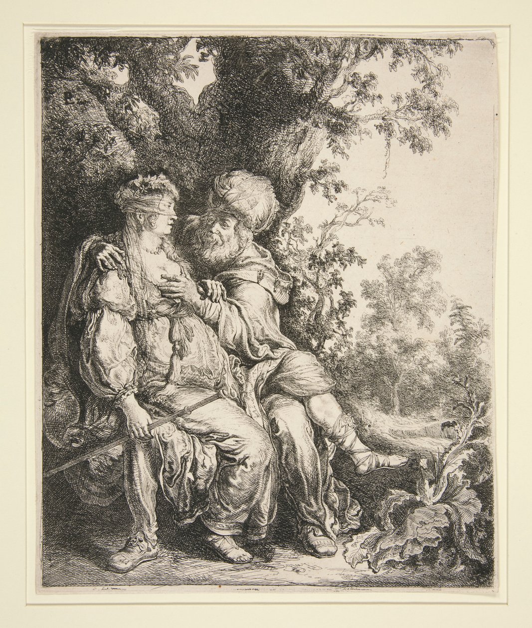 Juda och Tamar av Pieter Lastman