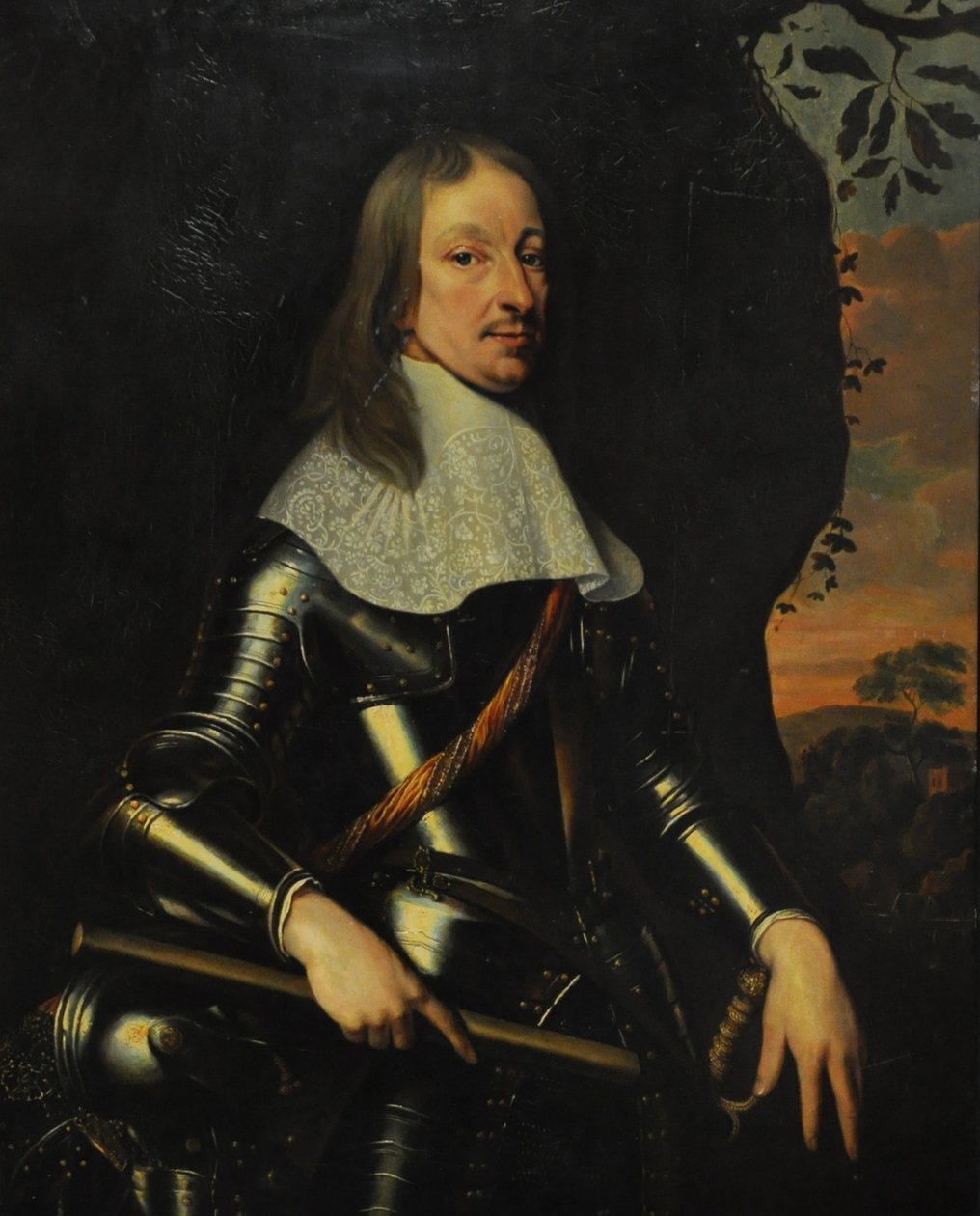Porträtt av kejserlige prins Willem Frederik av Nassau-Dietz 1613-1664 av Pieter Nason