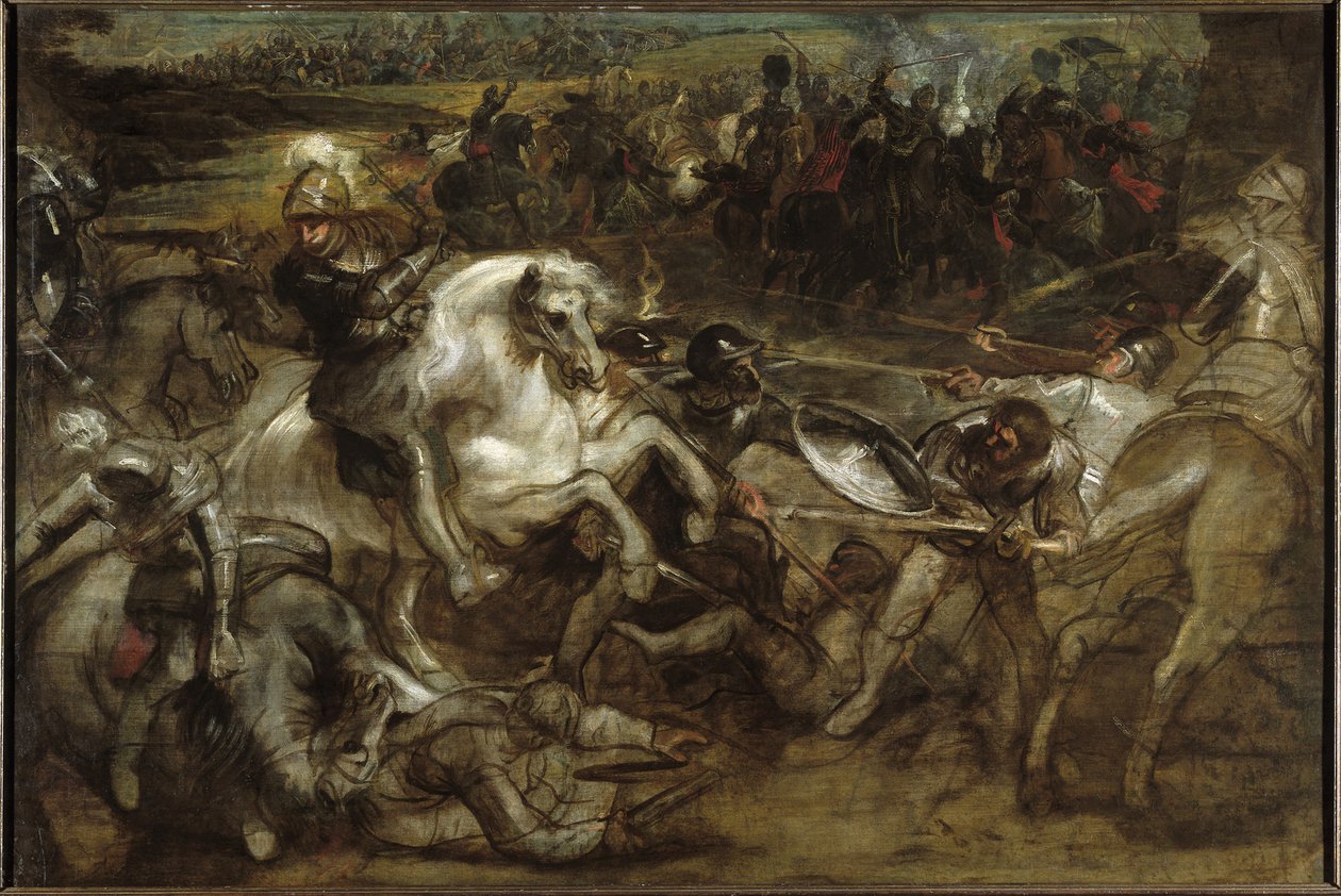 Henrik IV i slaget vid Ivry, 1628-1630. av Pieter Paul Rubens