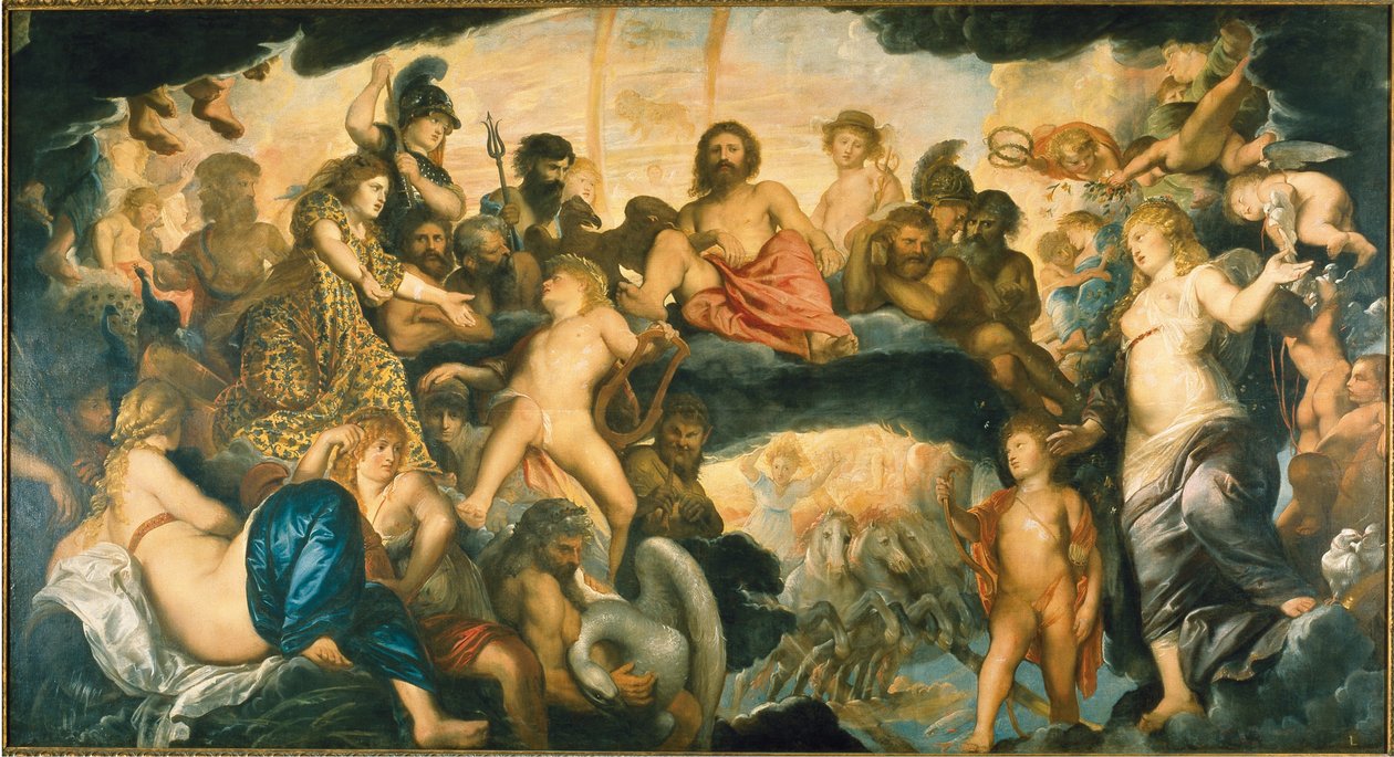 Guds råd. av Pieter Paul Rubens
