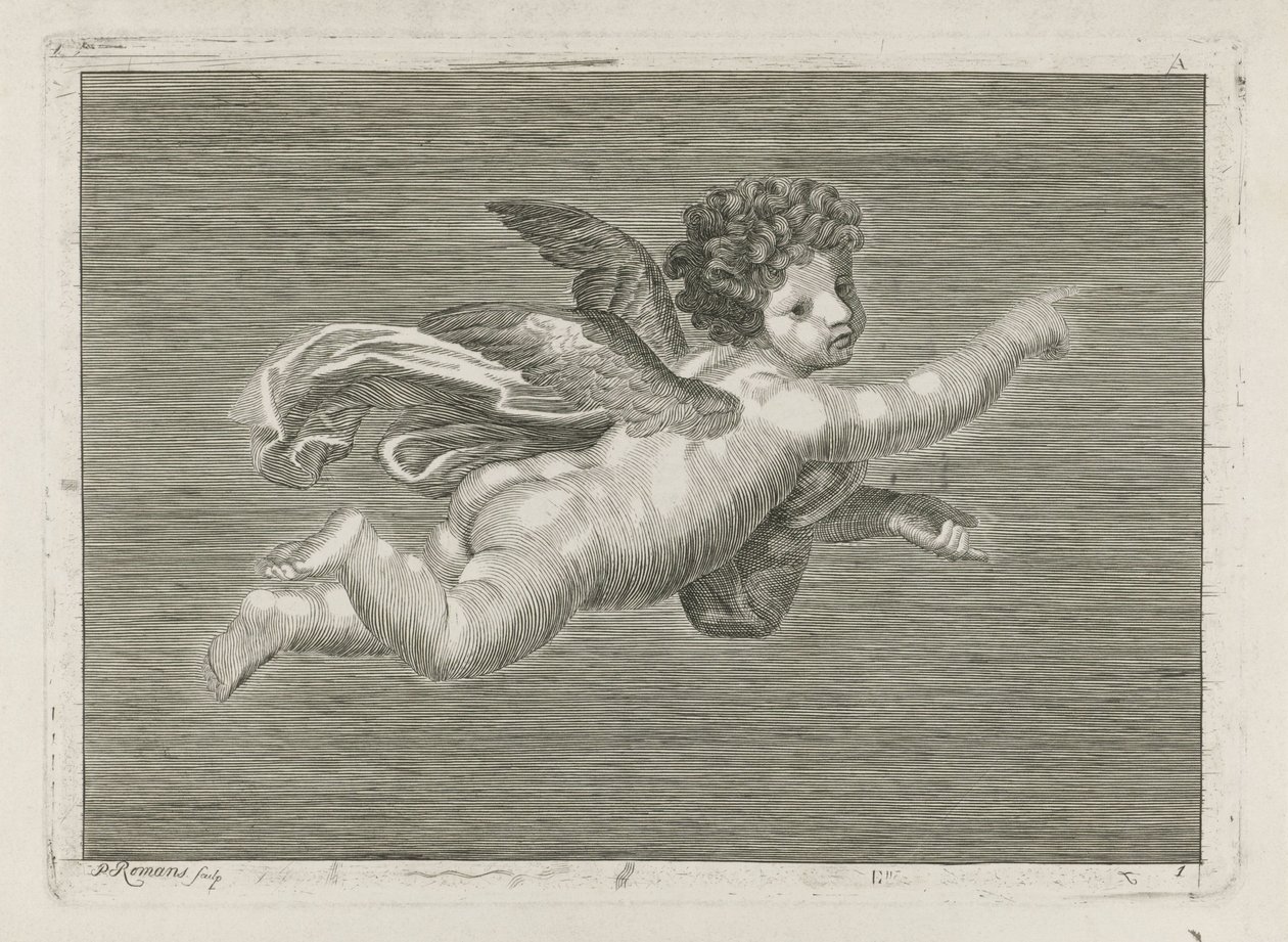 Pekar putto av Pieter Romans