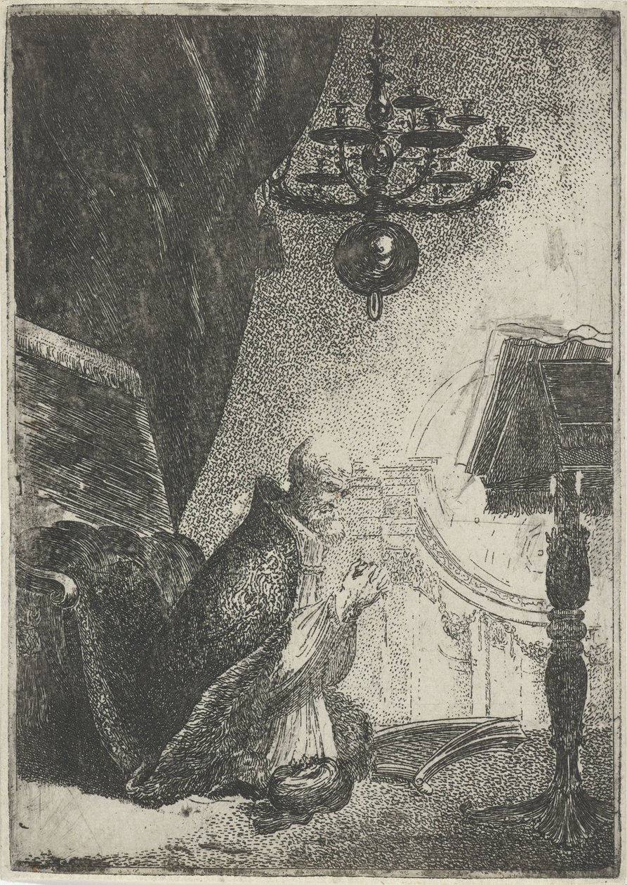 David i bön av Pieter Rottermondt