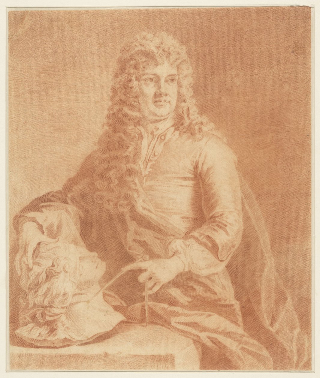 Porträtt En Peter En sen plats av Pieter Schenk (I) (possibly)