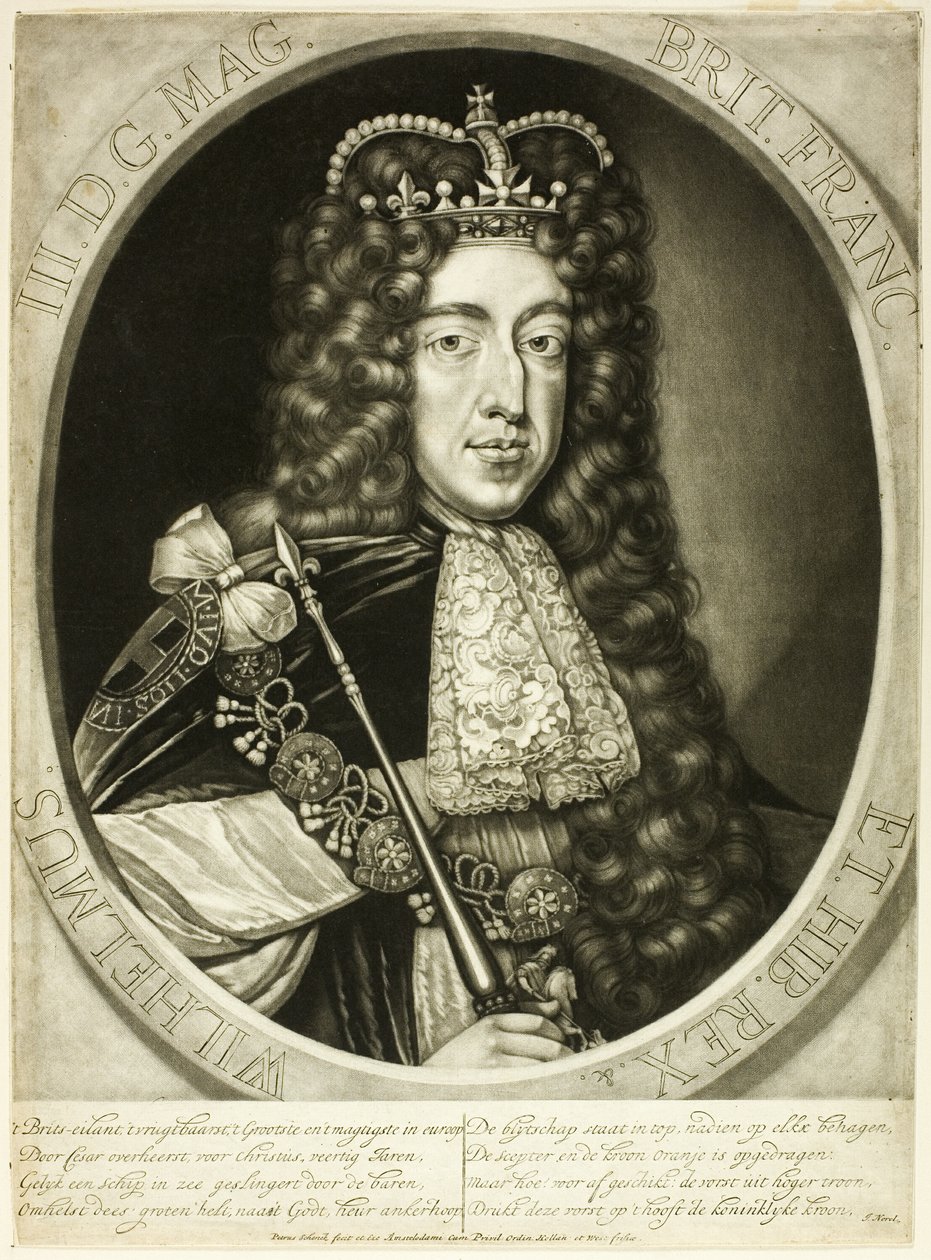 William III, kung av England av Pieter Schenk