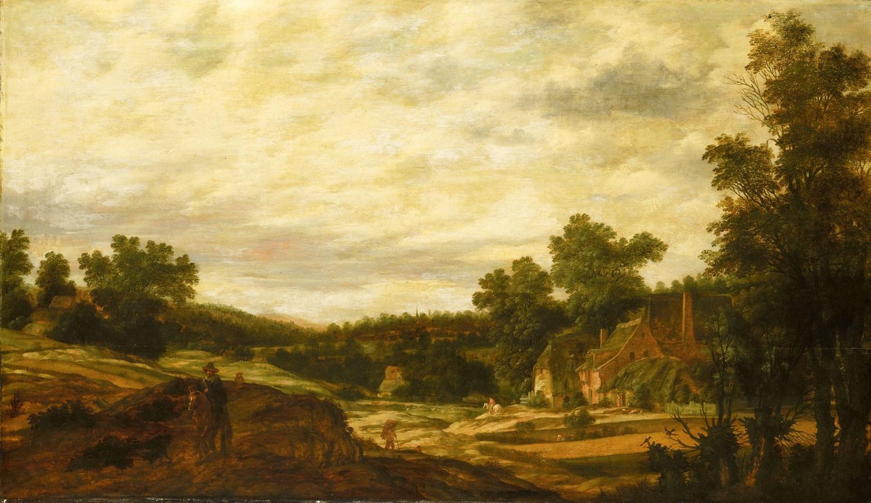 Kuperat landskap av Pieter Stalpaert