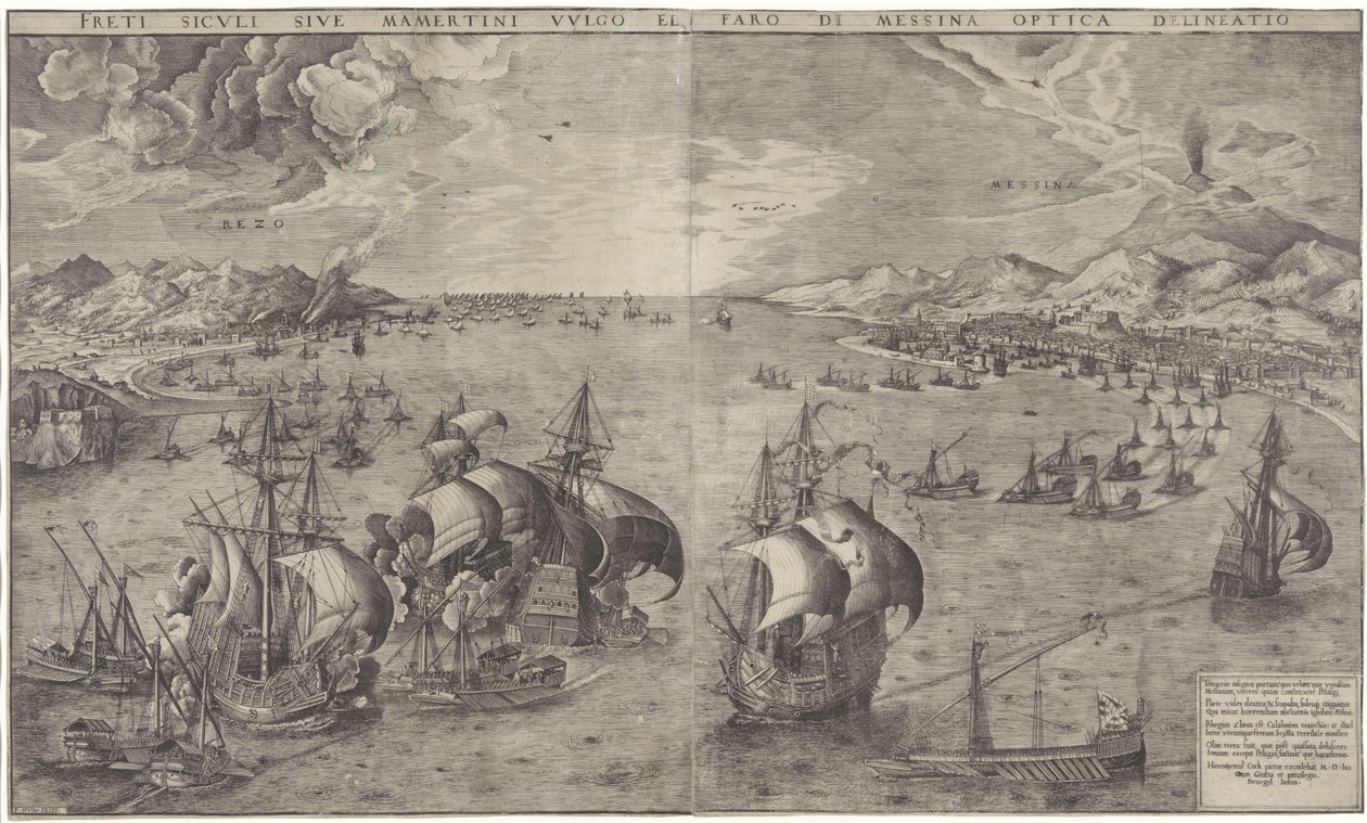 , graverad av Pieter van der Heyden av Pieter The Elder after Brueghel