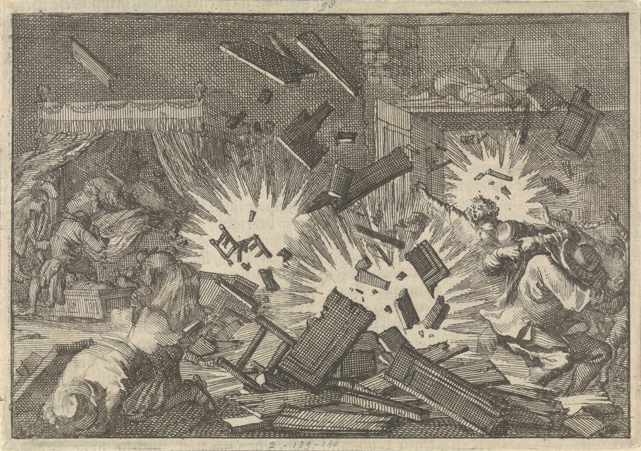 Belägringen av Riga av den ryska armén under tsar Alexei Mikhailovich 1656, 1698 av Pieter Van der Aa