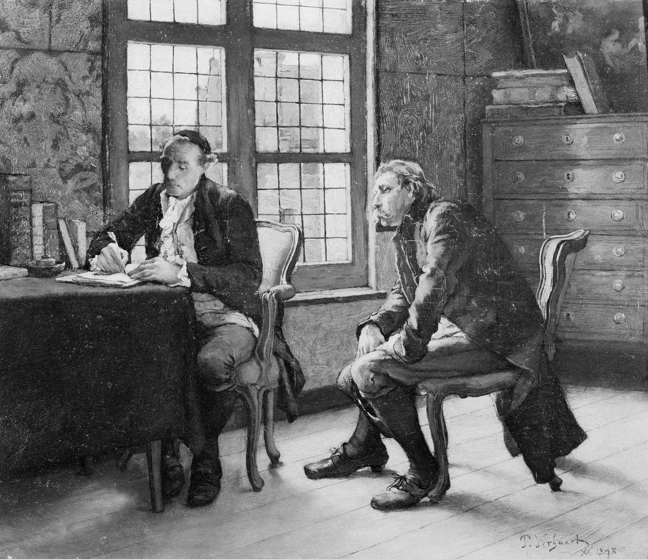 Hos fredsdomaren av Pieter Verhaert