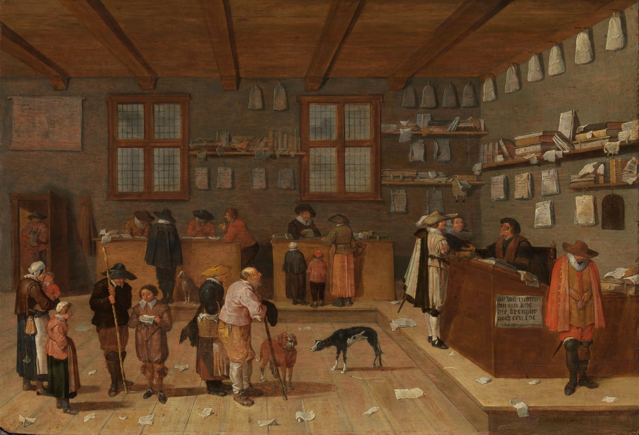 Advokatbyrån av Pieter de Bloot