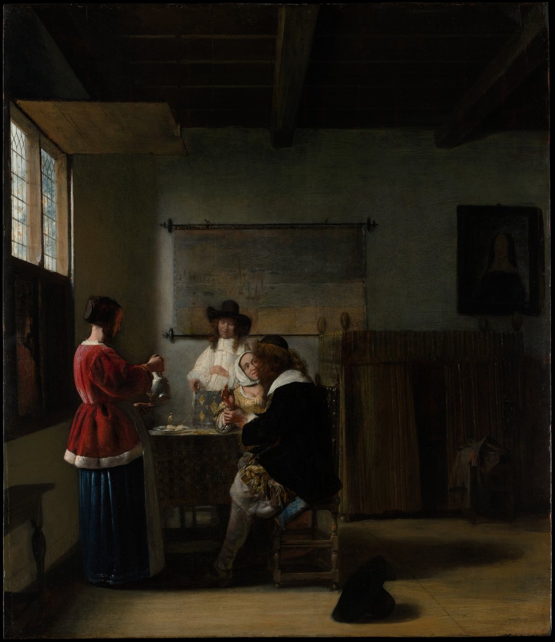 Besöket av Pieter de Hooch