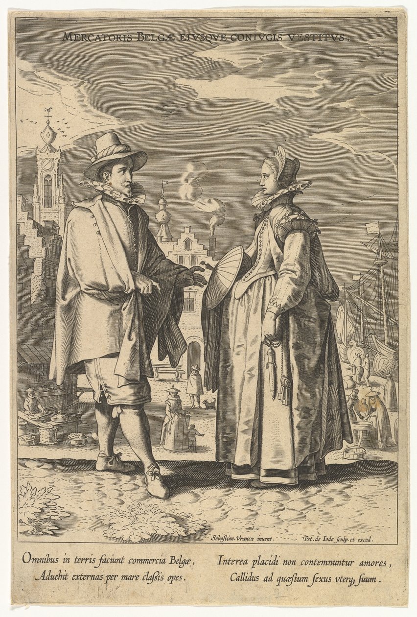 Belgian Merchant and His Spouse