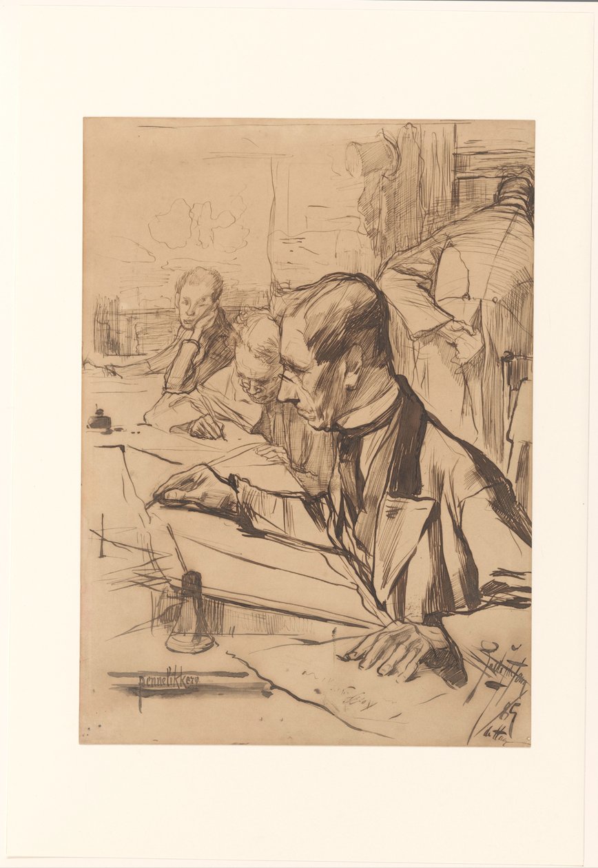 Pennan slickar av Pieter de Josselin