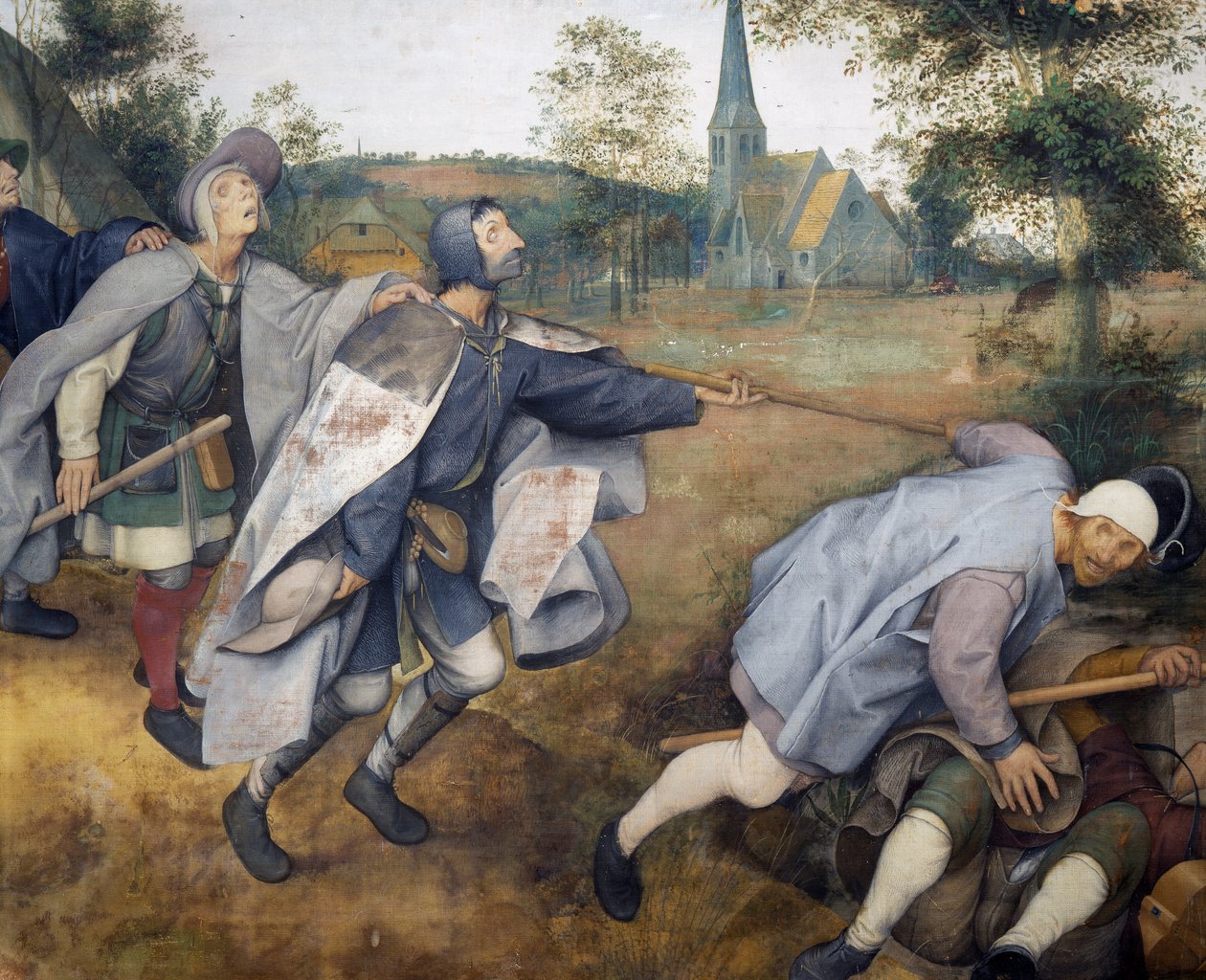 Den blinda leder den blinda av Pieter Bruegel the Elder