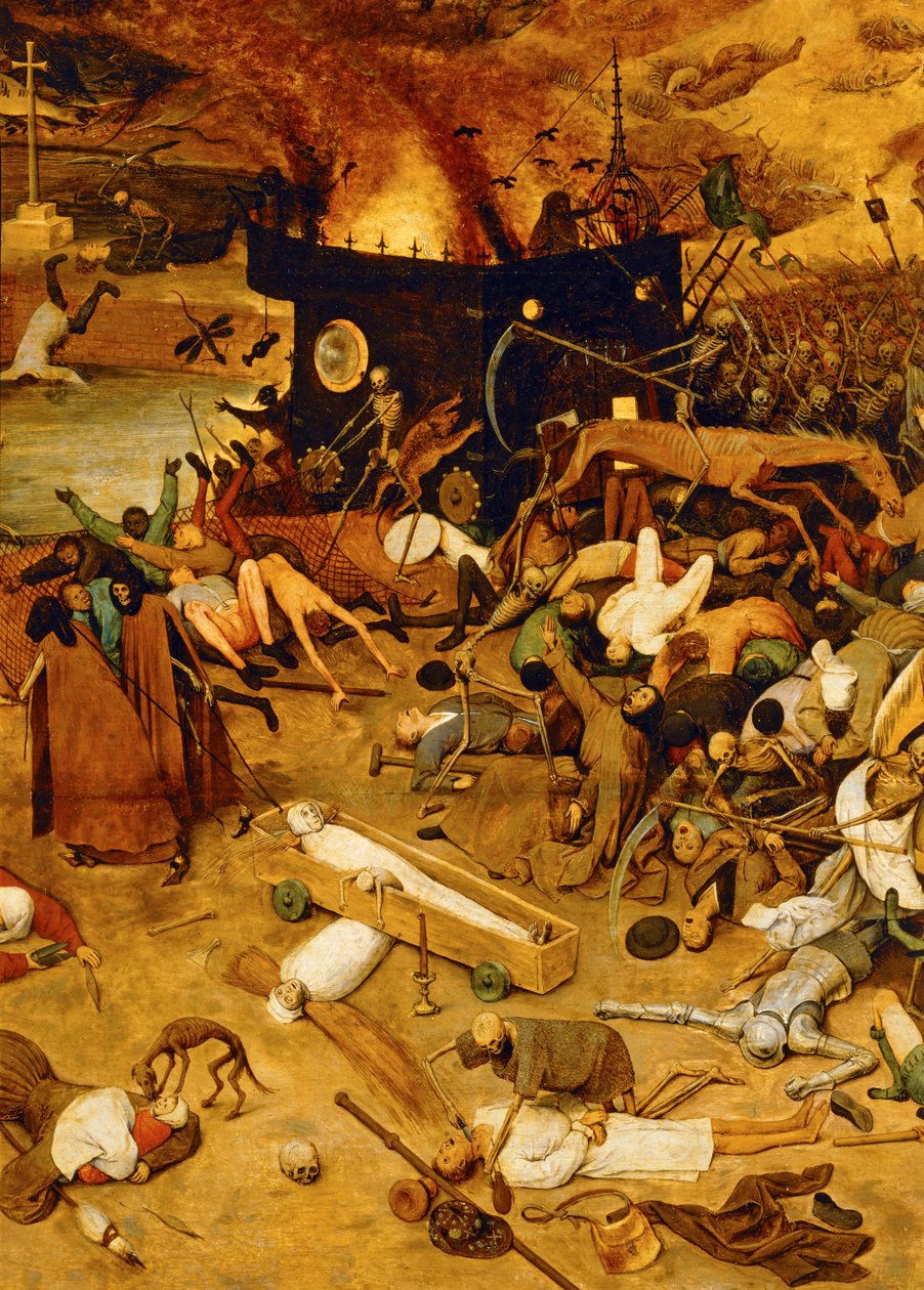 Dödens triumf ... av Pieter the Elder Bruegel
