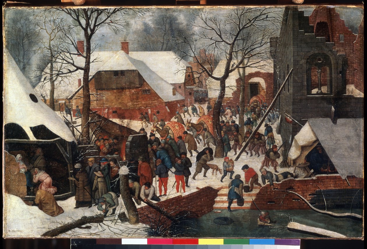 Tillbedjan av Magi av Pieter the Younger Brueghel
