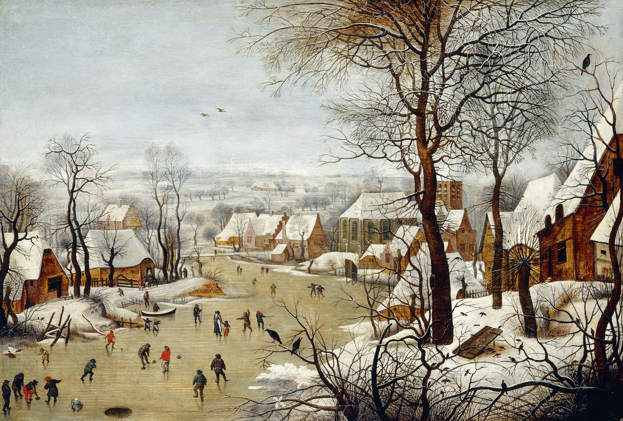 Fågelfällan, av Pieter Brueghel the Younger