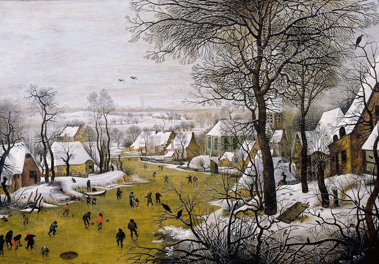 Fågelfällan av Pieter Brueghel the Younger