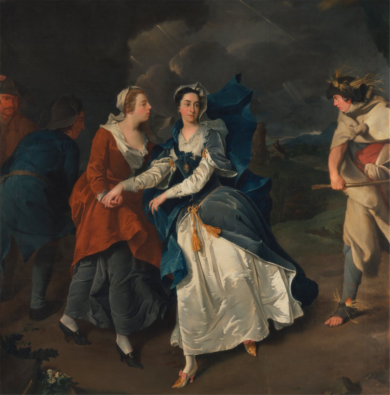 Fru Cibber som Cordelia av Pieter van Bleeck