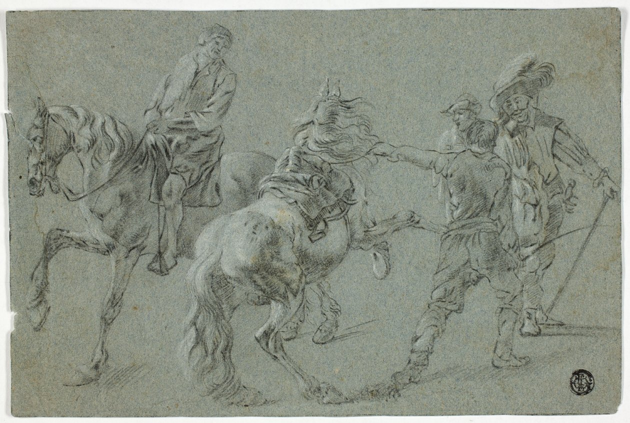 Ridskola av Pieter van Laer