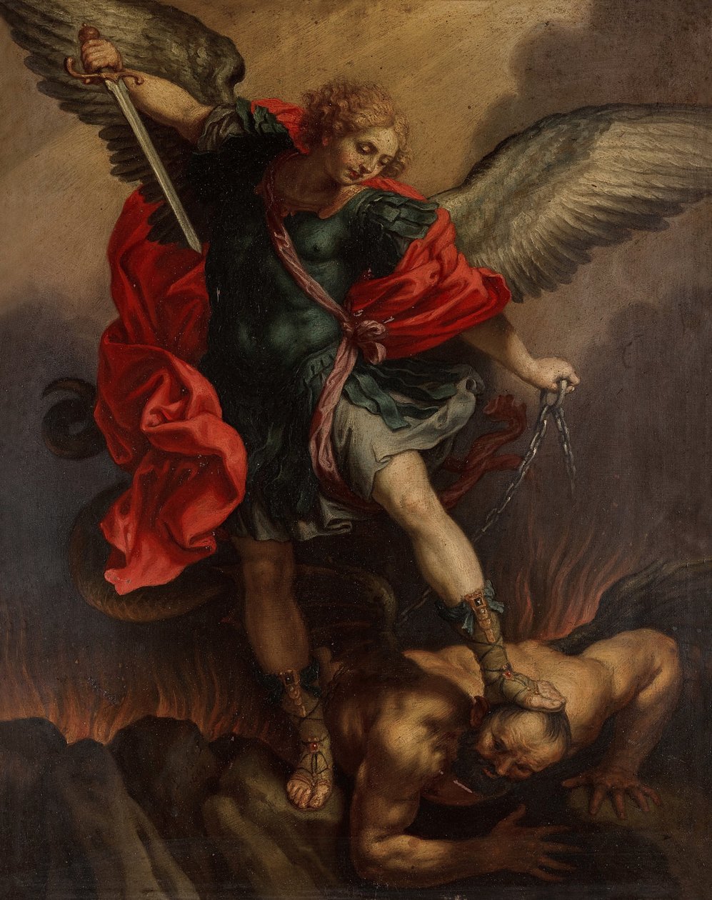 Sankt Mikael ärkeängeln av Pieter van Lint