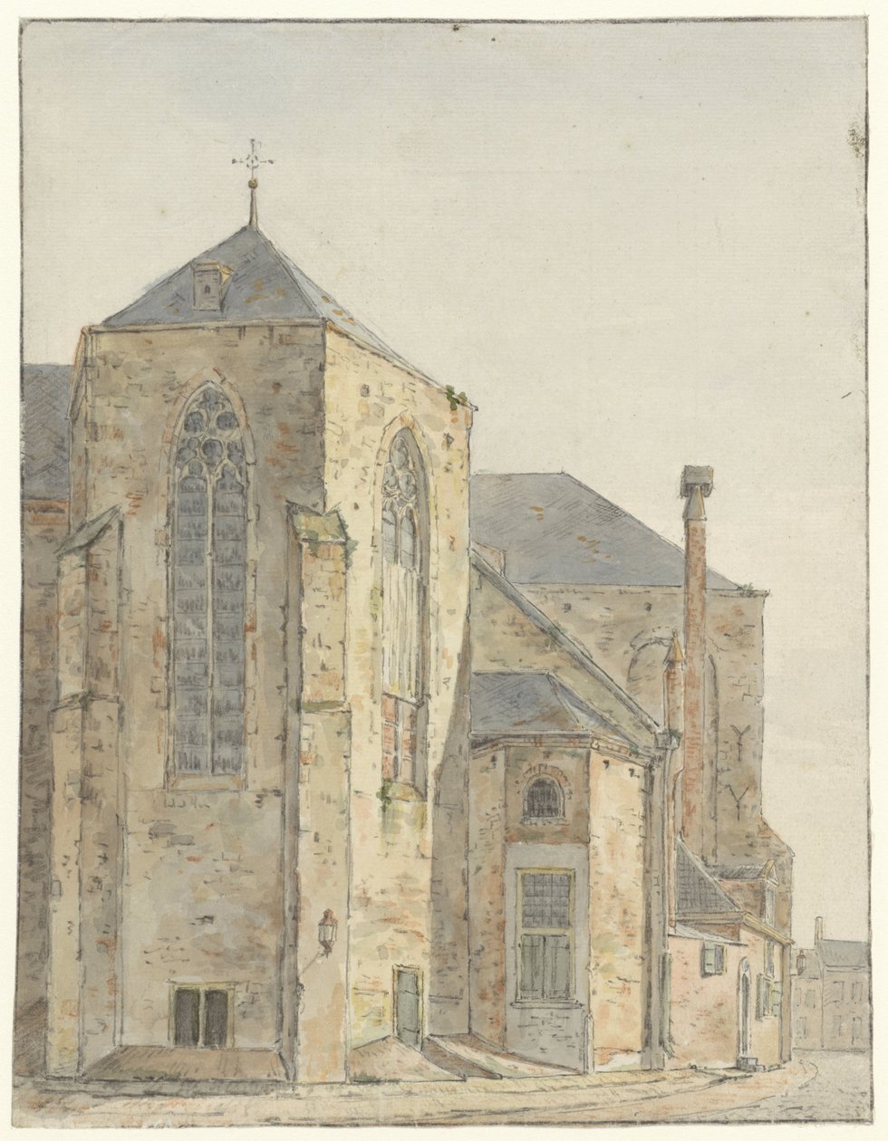 Peterskyrkan i Utrecht av Pieter van Oort Hzn