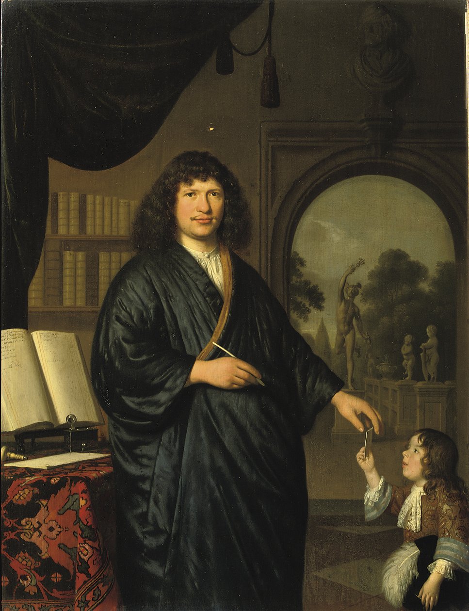 Porträtt av en gentleman av Pieter van Slingelandt
