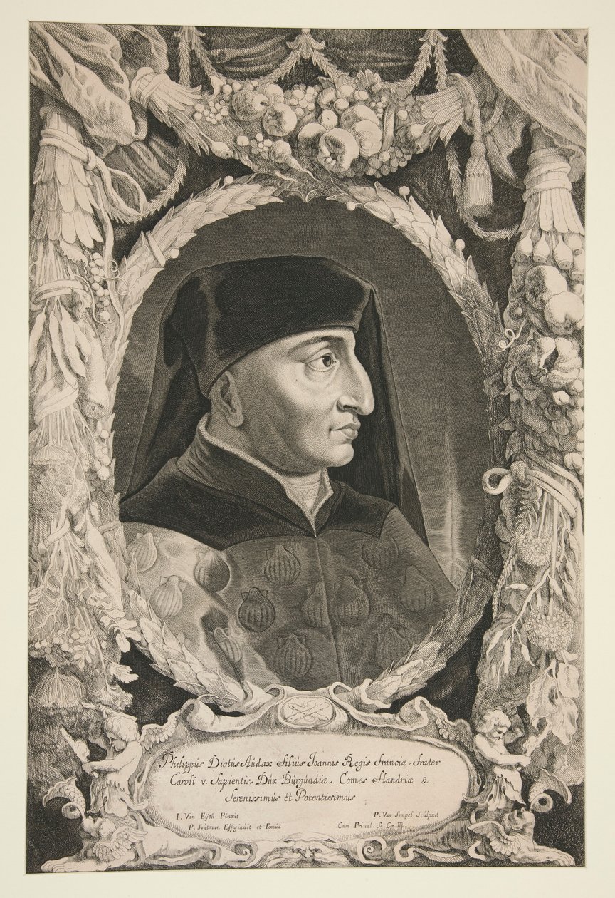 Philippe-le-Hardi, hertig av Bourgogne av Pieter van Sompel