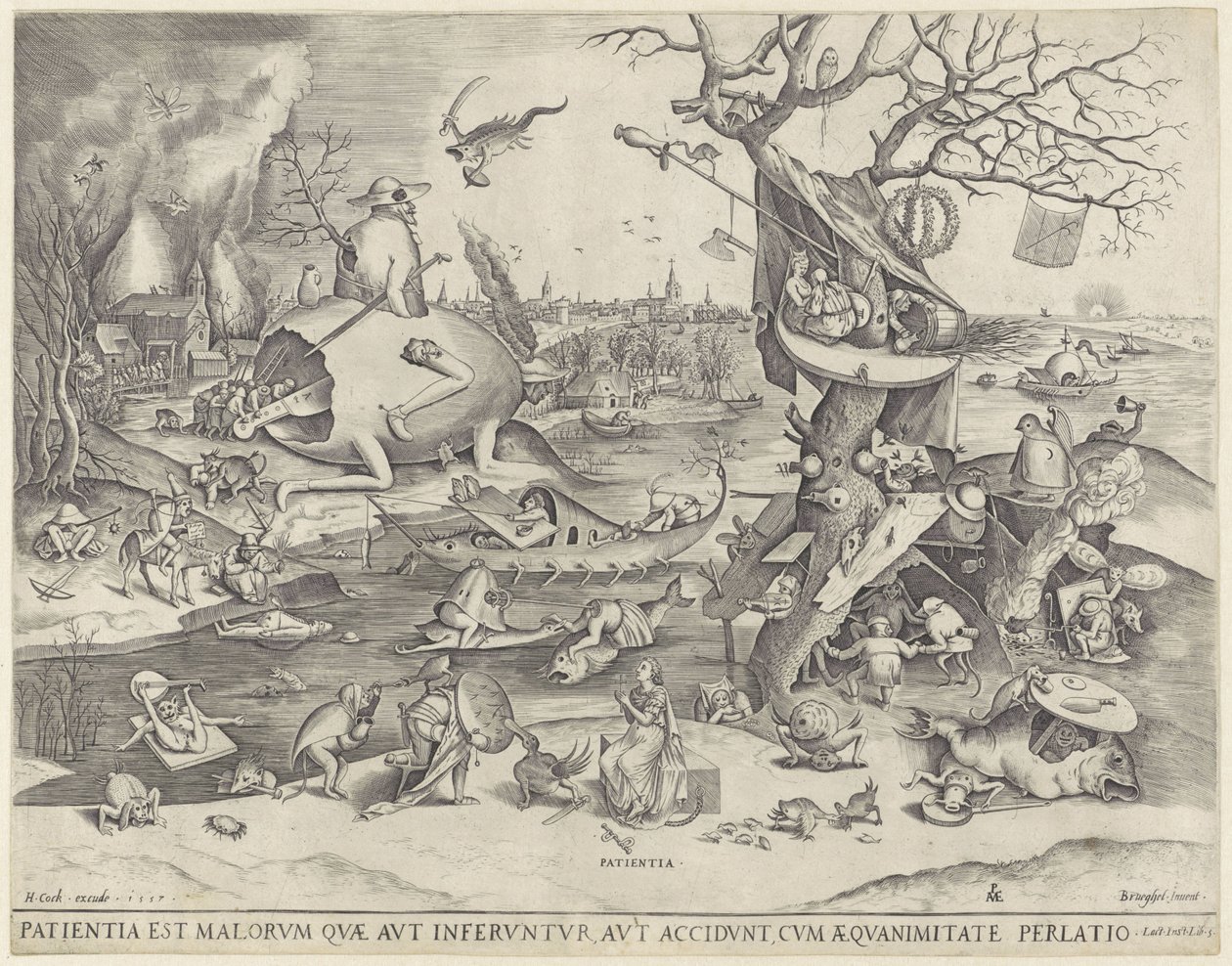 Geduld Tålamod (titel på objekt) av Pieter van der Heyden