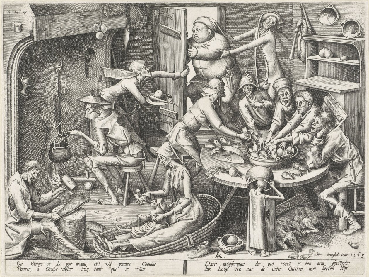 magert kök Magert kök och det feta köket (serietitel) av Pieter van der Heyden