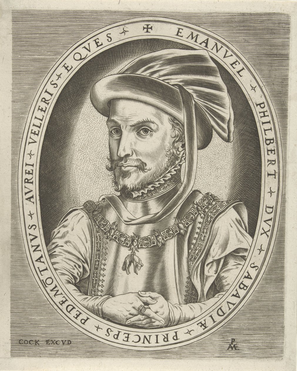 Porträtt av Emanuel Philibert, hertig av Savojen Porträtt av linjaler (serietitel) av Pieter van der Heyden