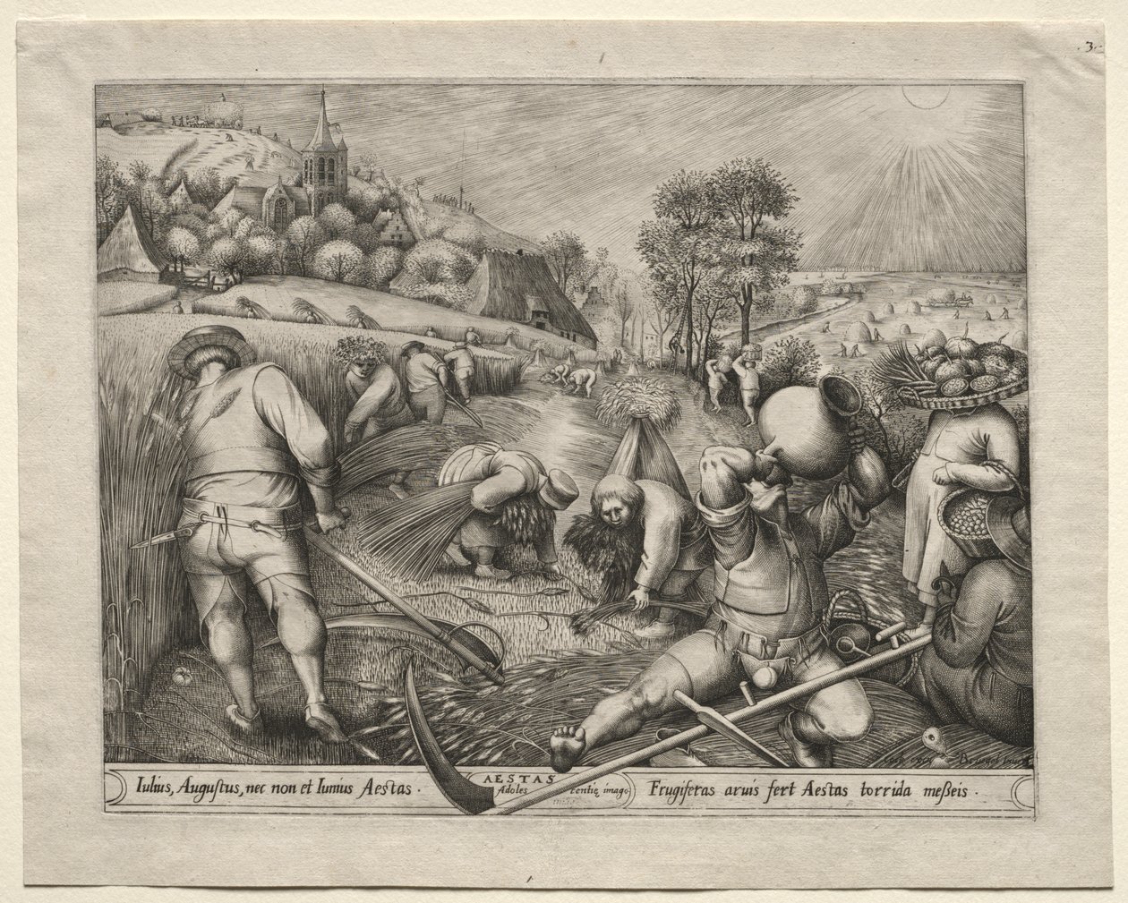 De fyra årstiderna: Sommar av Pieter van der Heyden