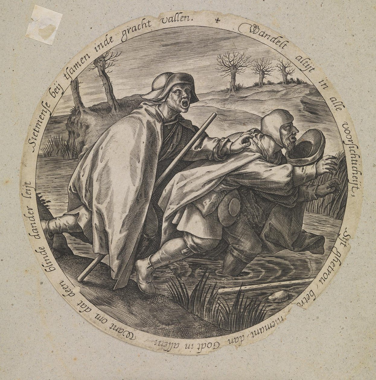 Den blinde leder den blinda av Pieter van der Heyden