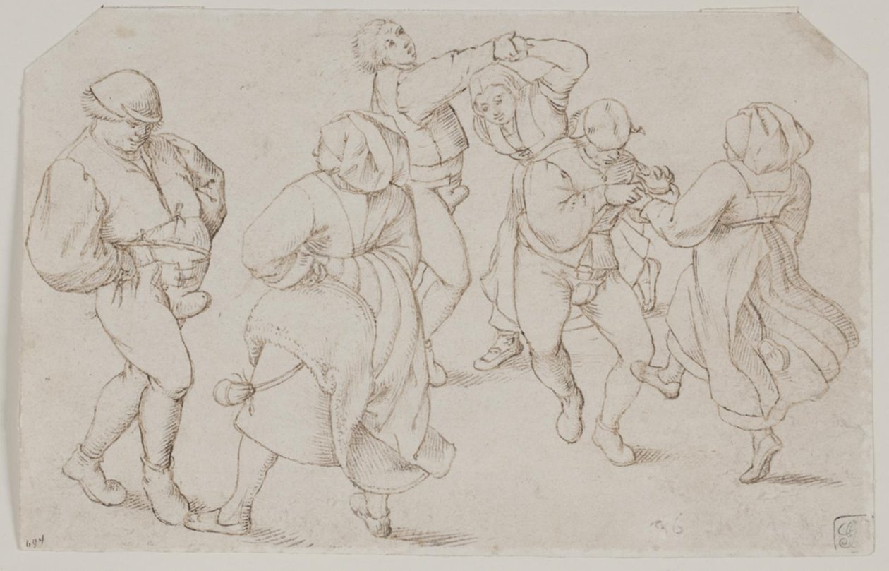 Bröllopsdansen av Pieter van der Heyden