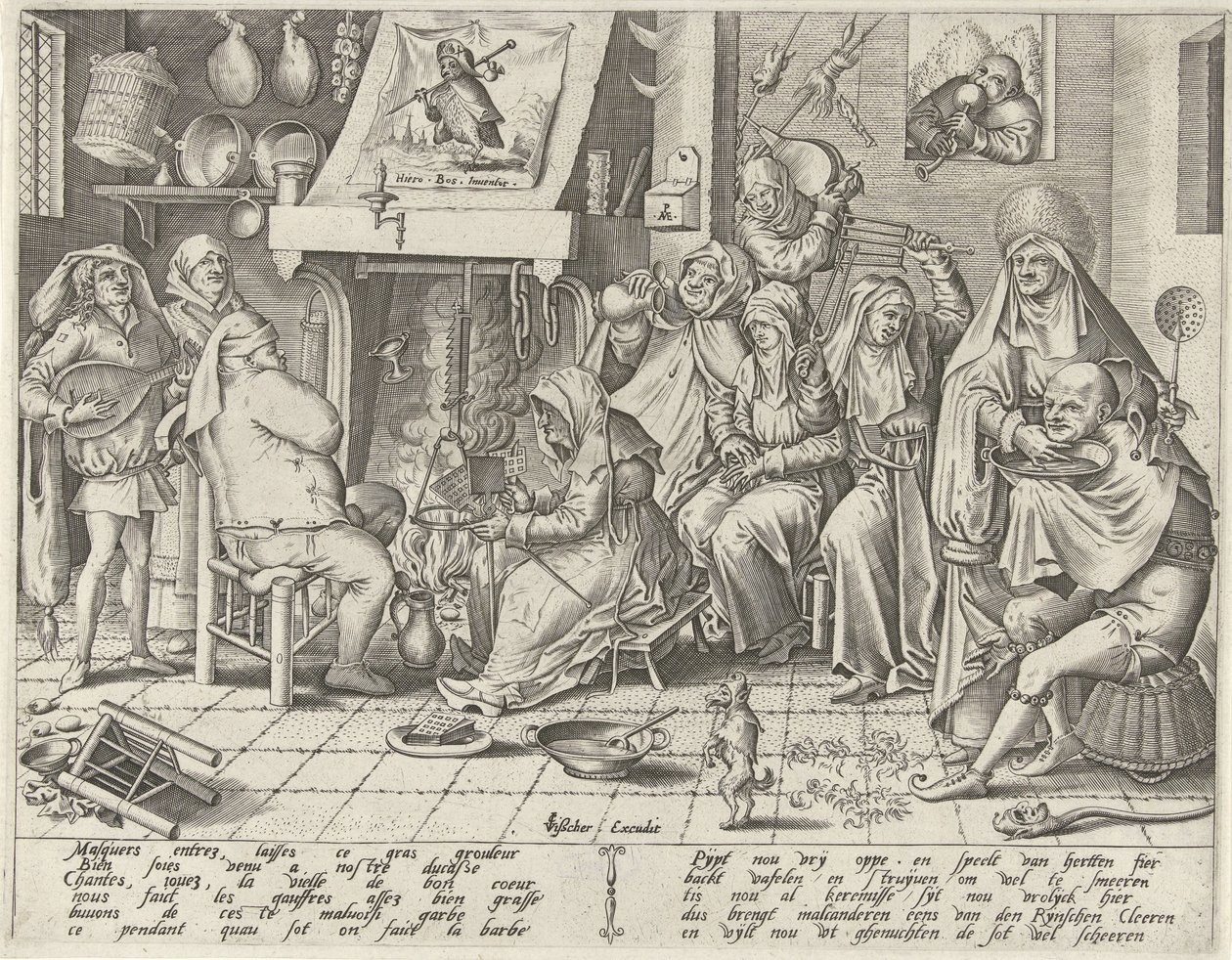 fettisdagen av Pieter van der Heyden
