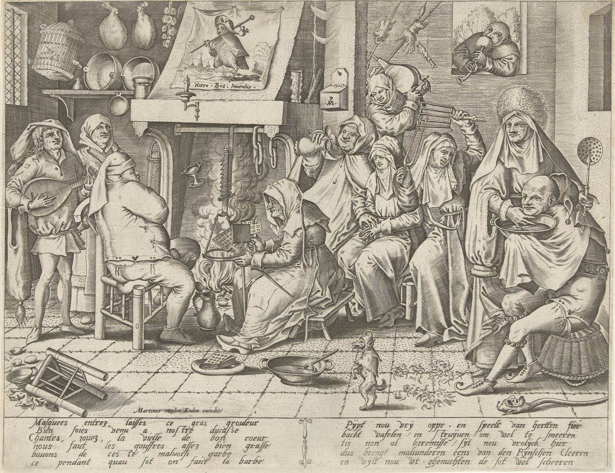 fettisdagen av Pieter van der Heyden