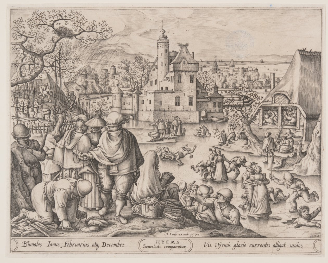 Vinter av Pieter van der Heyden
