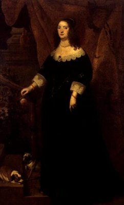 Porträtt av prinsessan av Orange av Pieter van der Plas or Plaas