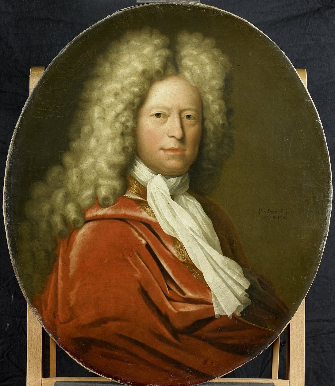Porträtt av Mr Brust av Pieter van der Werff