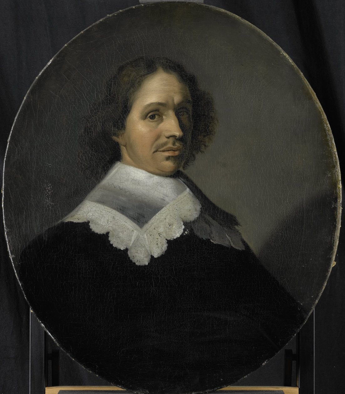Porträtt av Paulus Verschuur, tjänade sju mandatperioder som borgmästare i Rotterdam och även direktör för Rotterdams kammare i Ostindiska kompaniet, vald 1651 av Pieter van der Werff