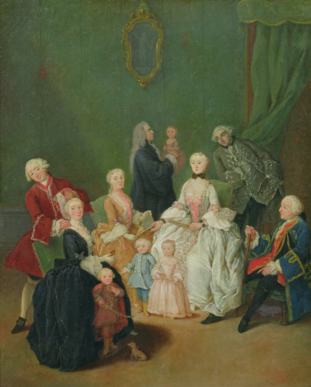 En patricierfamilj, ca 1752 av Pietro Longhi