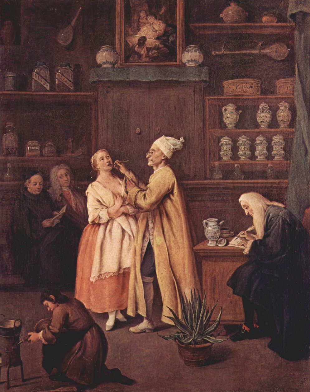 Apotekaren av Pietro Longhi
