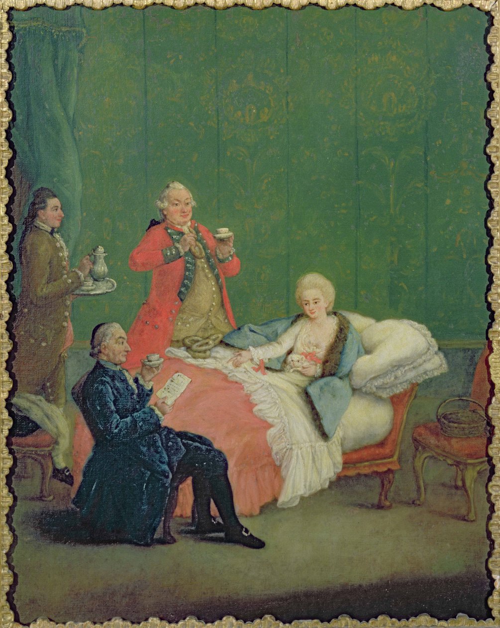 Tidig morgonchoklad av Pietro Longhi