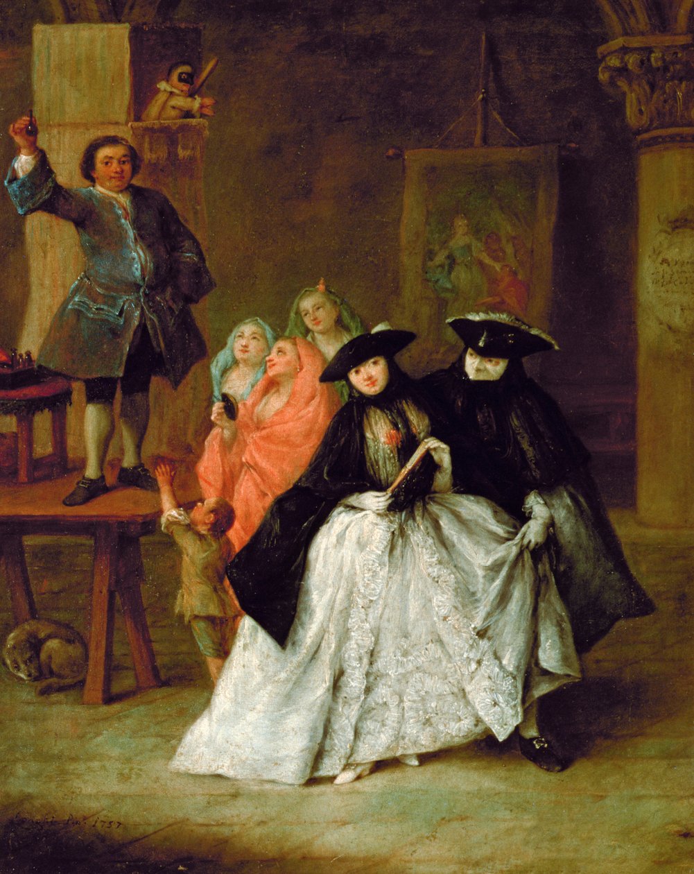 Charlatanen, 1757 av Pietro Longhi