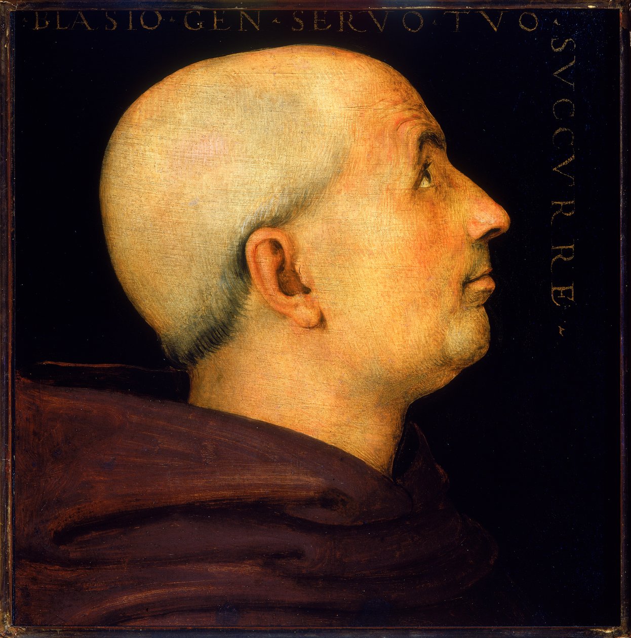 Porträtt av Don Biagio Milanesi av Pietro Perugino