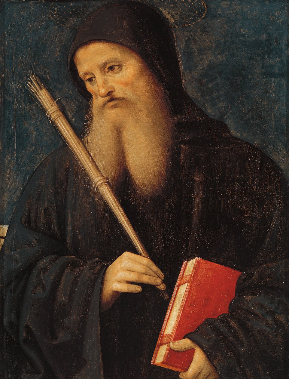 St Benedictus av Pietro Perugino