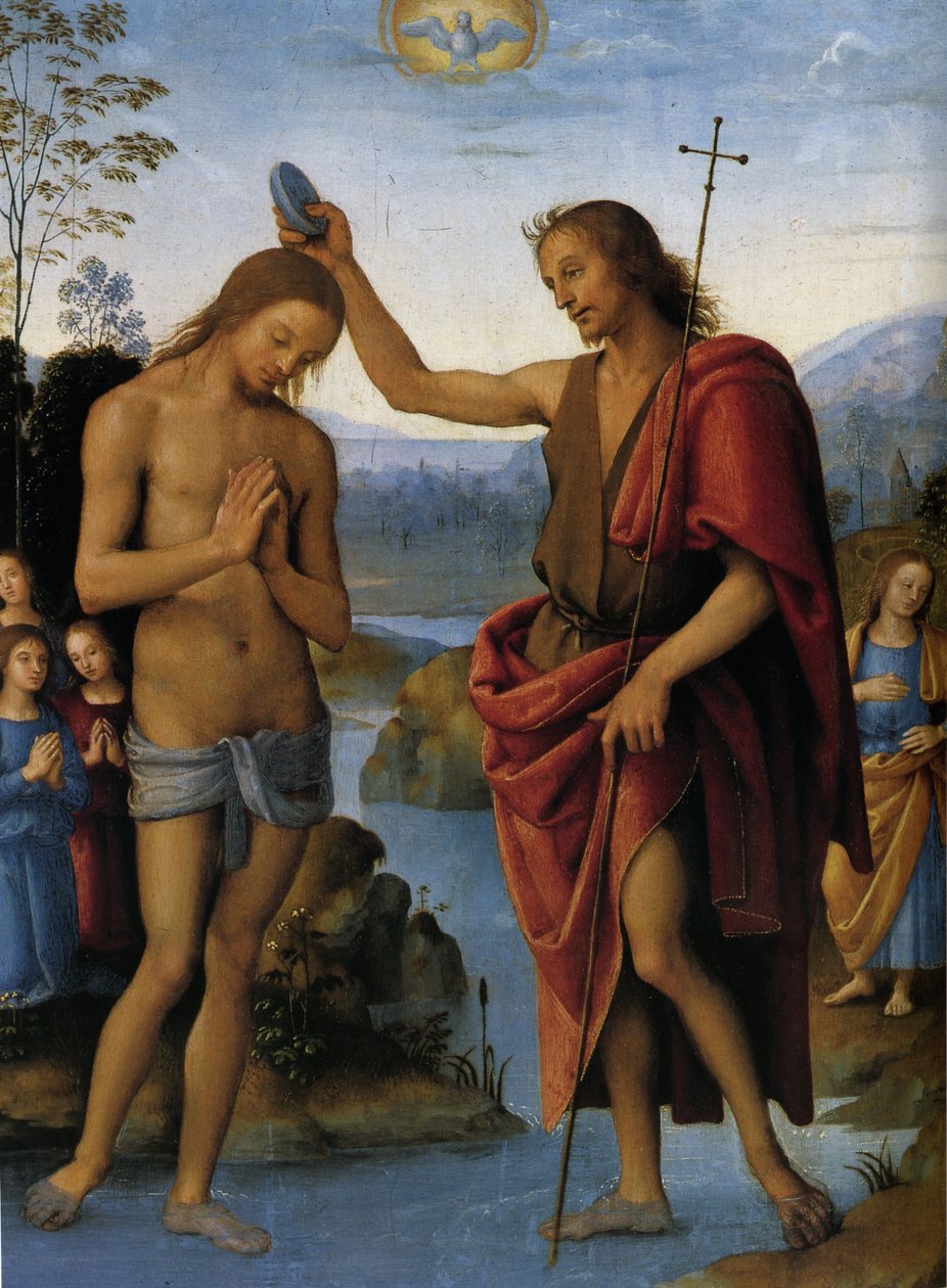 Kristi dop av Pietro Perugino