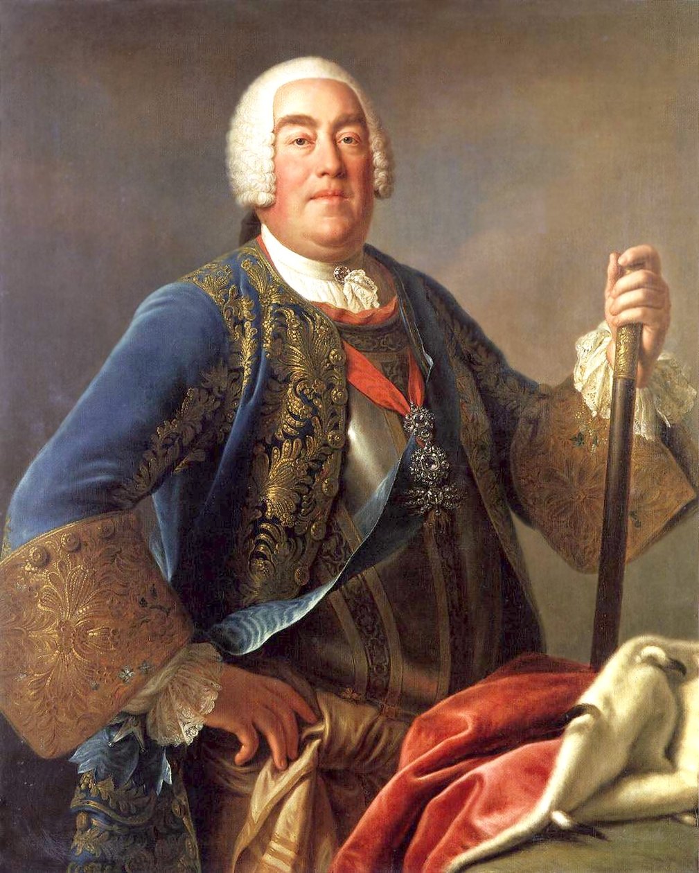 King Augustus III of Poland av Pietro Antonio Rotari